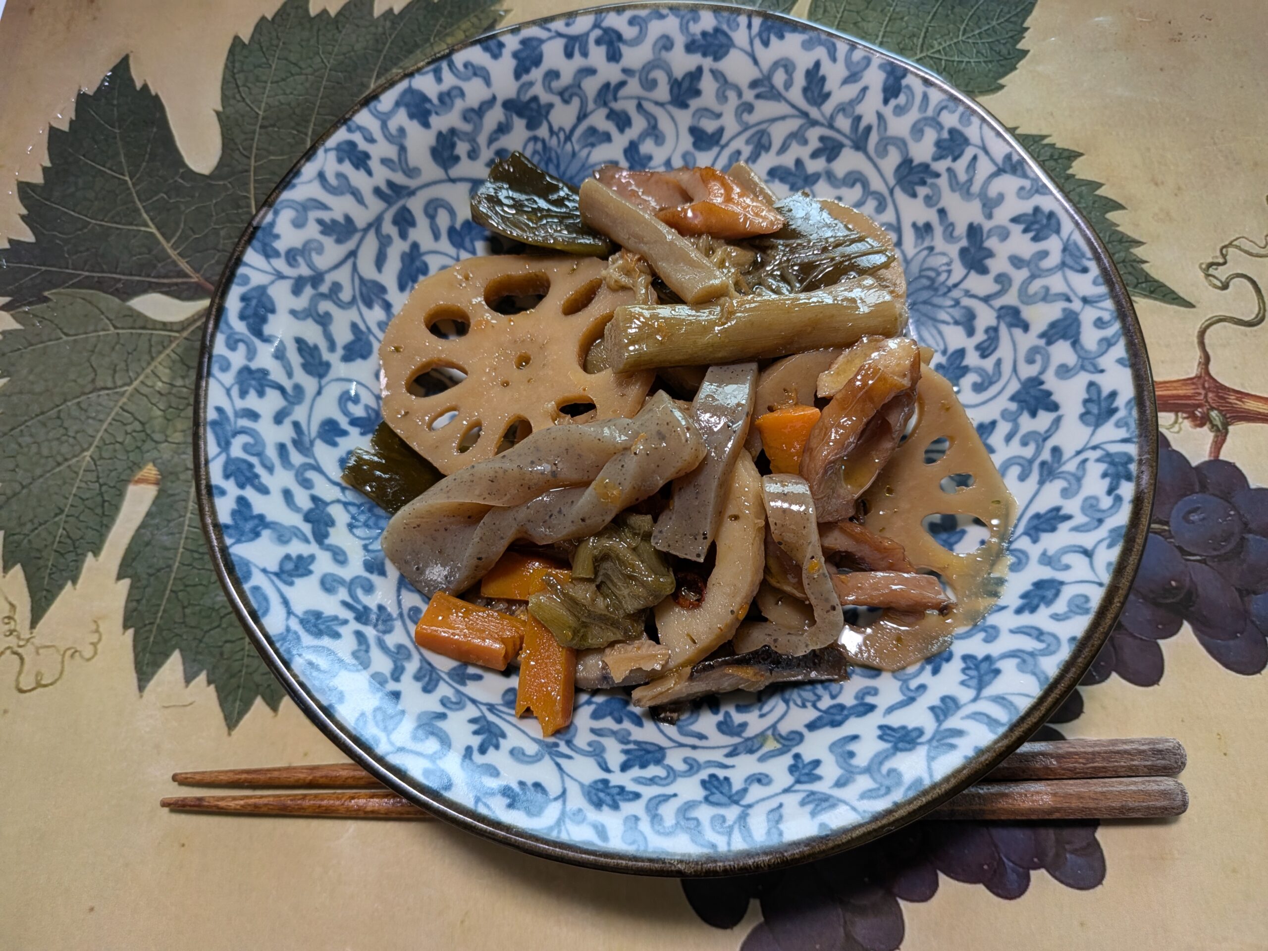 コックまーちゃん 「蓮根煮」