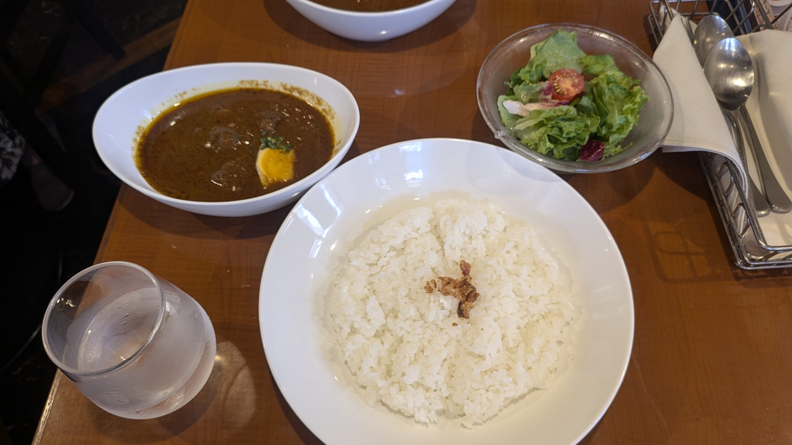 暑い日にはカレー