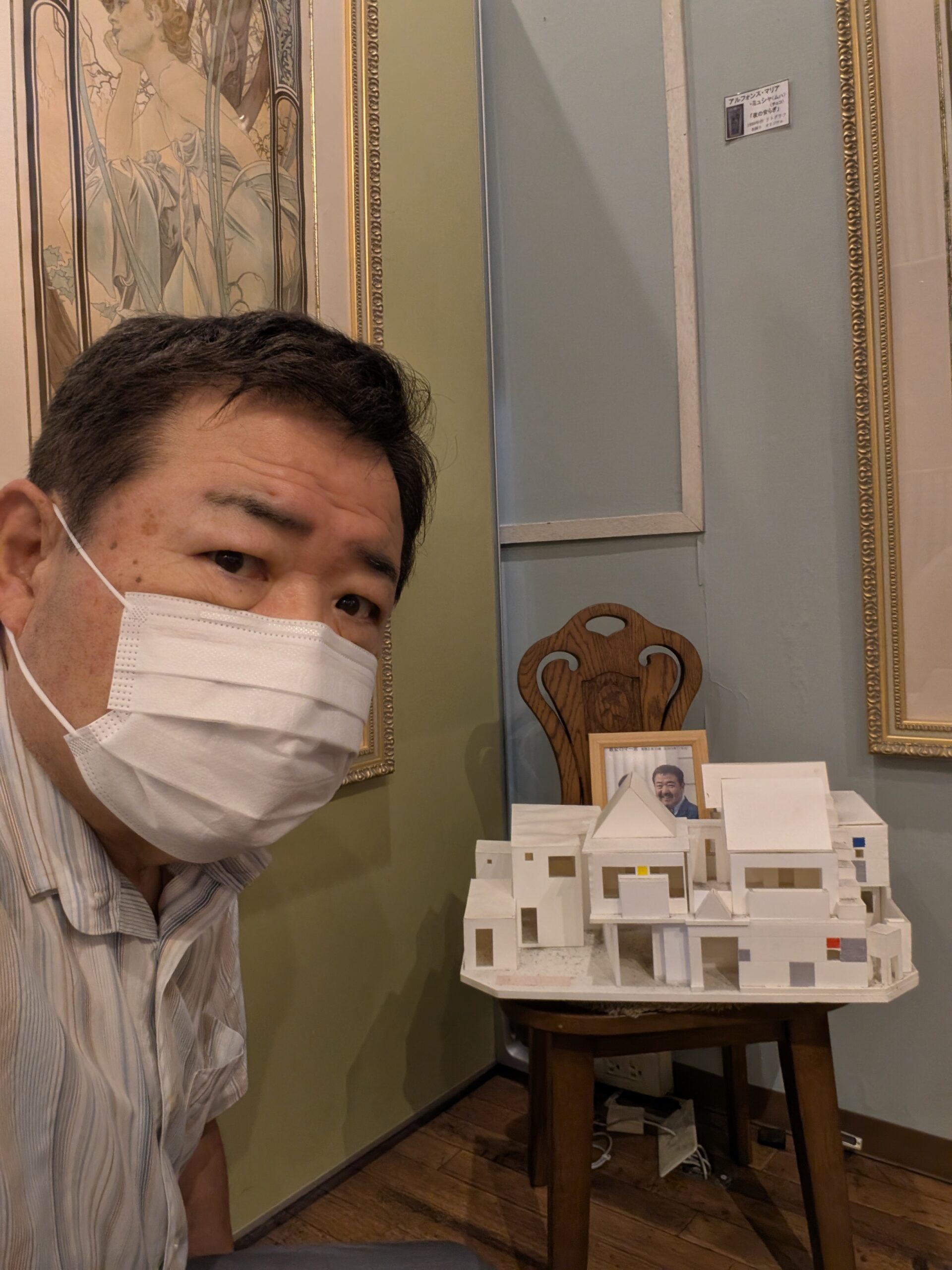 正成の建築模型
