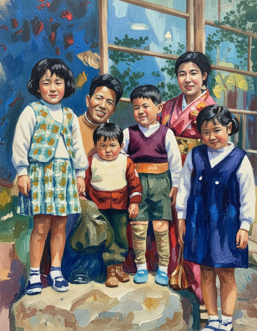 思い出 「高橋家族」1953年