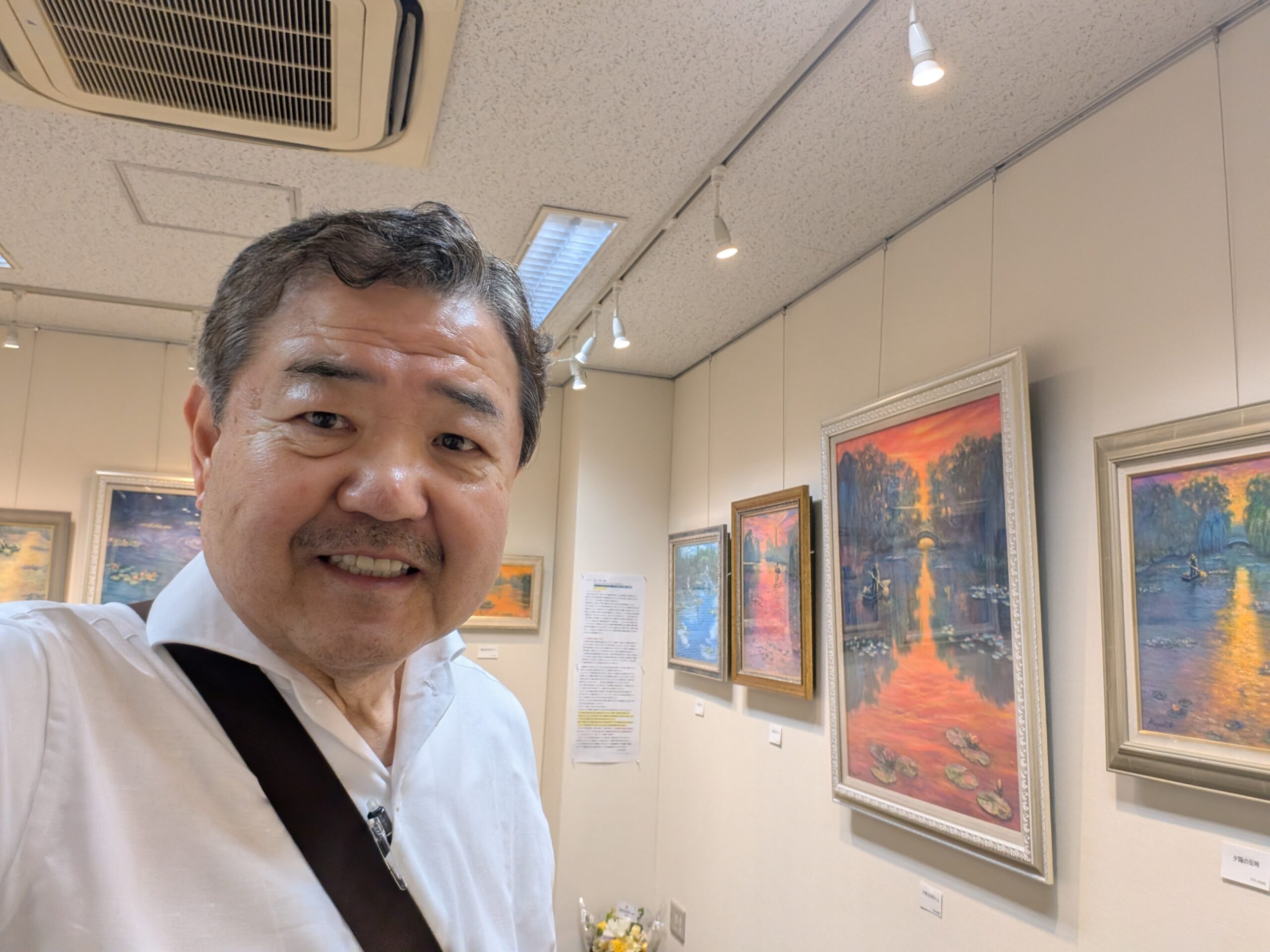 知人の個展