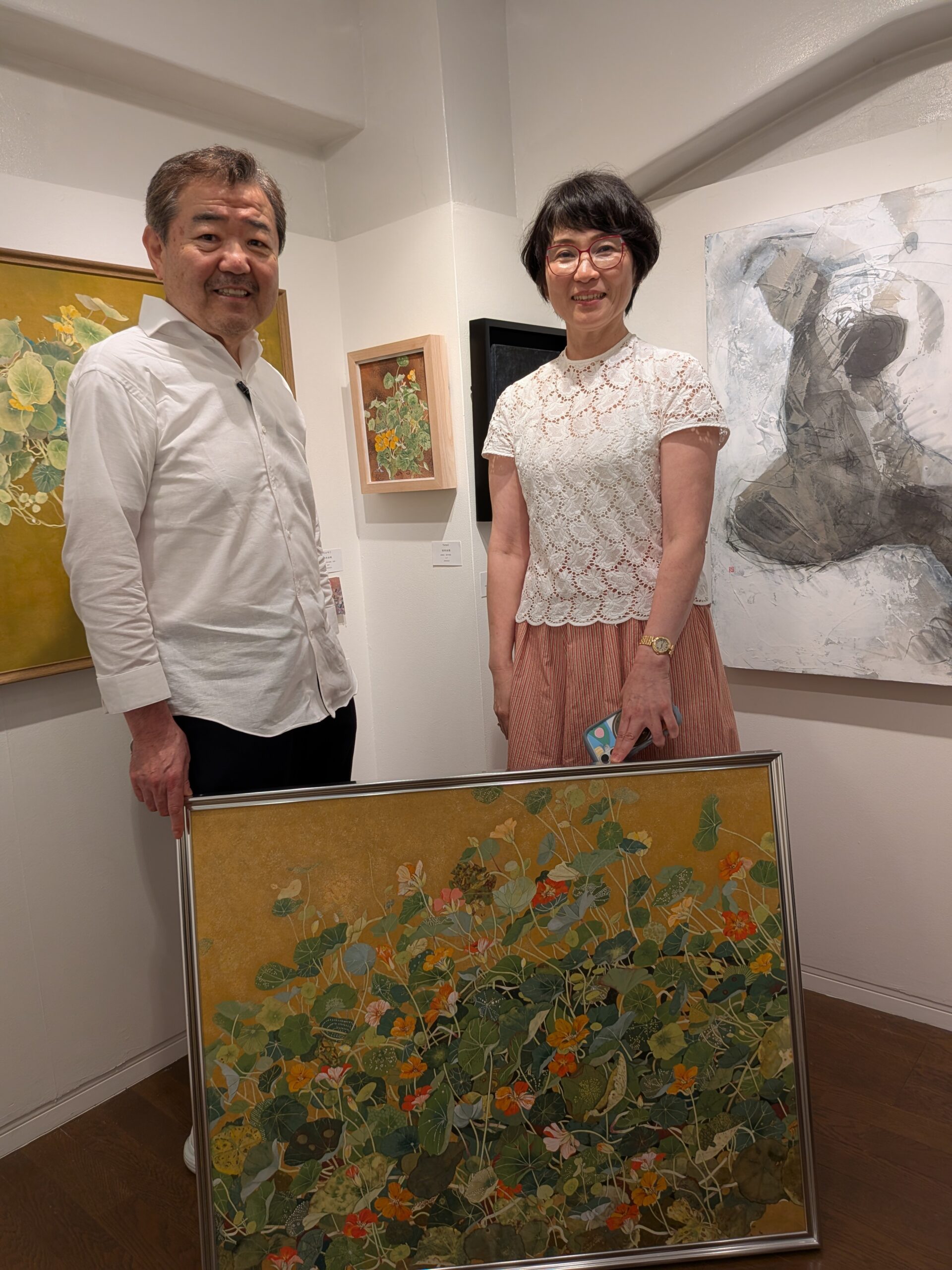 日本画の個展