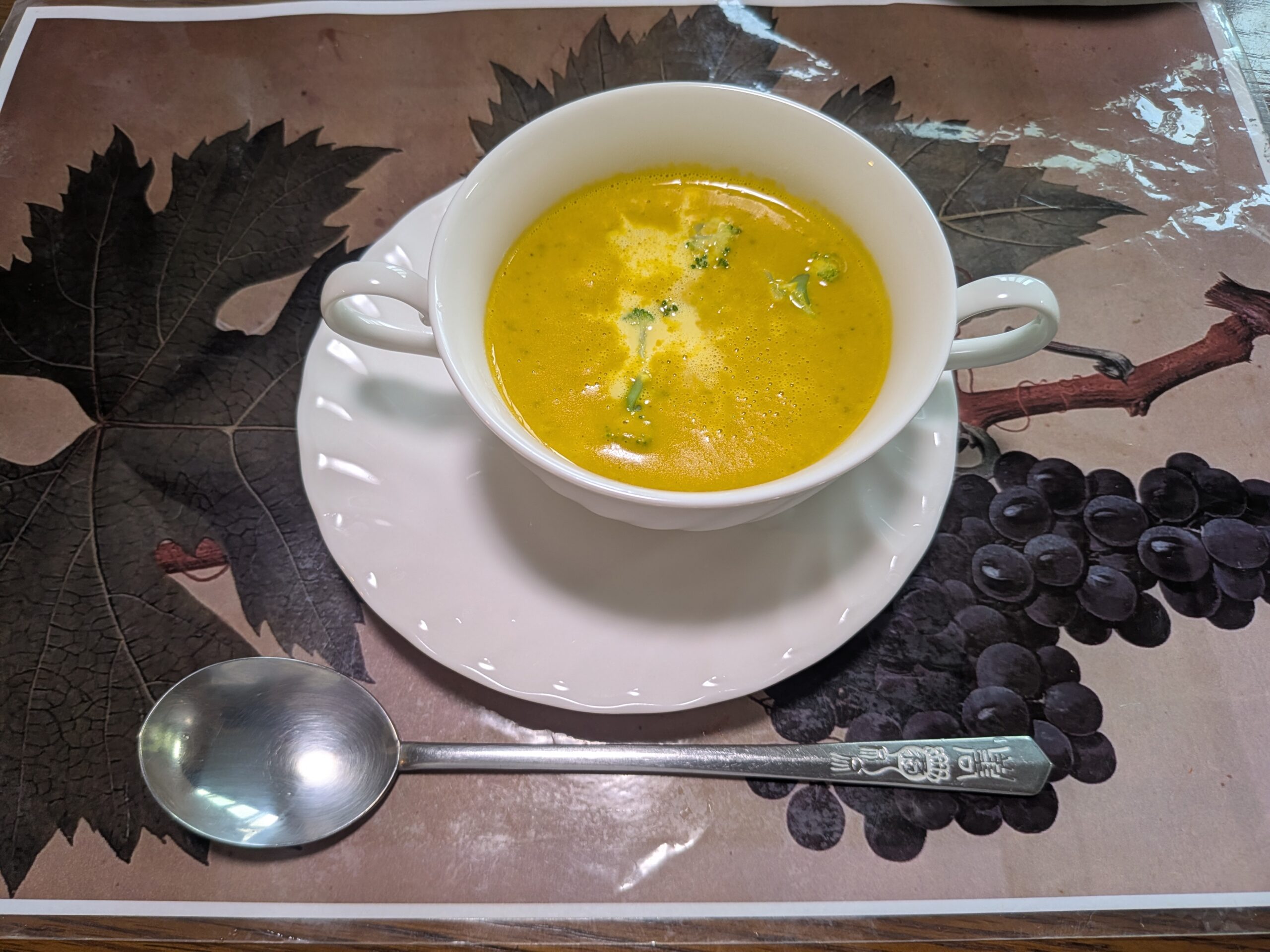 コックまーちゃん「かぼちゃスープ」